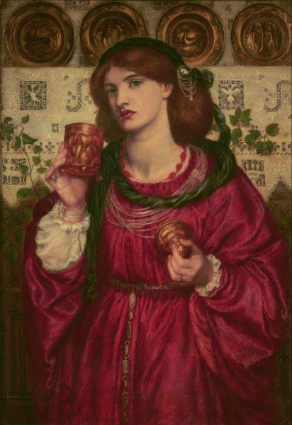 Dante Gabriel Rossetti The Loving Cup Sweden oil painting art